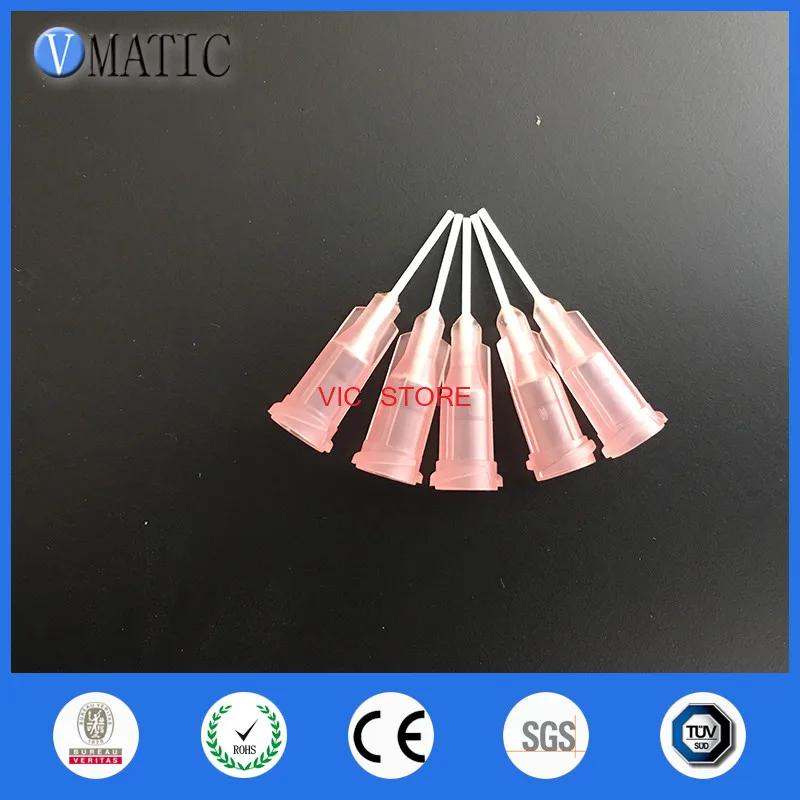 

Free Shipping 20G Pink 0.5'' 1/2 Inch Pp Flexibility Needle Tips Glue Dispensing Needle 100Pcs