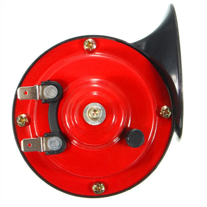 Car Air Horn 1Pair 12V Snail Electric Marine Boat Loud Alarm Kit Dual-tone Loud Signal