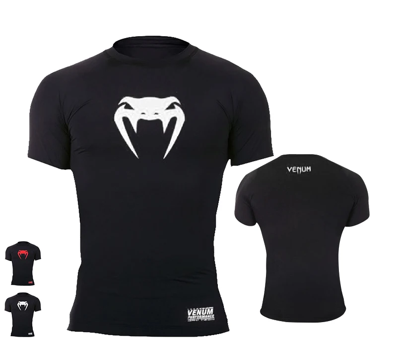 T shirtMMATrunks jerseys gym short sleeved printed boxing MMA shorts trunks men kickboxing muay thai boxeo grappling thai - Цвет: 3