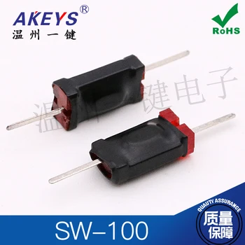 

10 pcs Mercury Switch SW-100 Two-Way Vibration Sensor Tilted Switch Ball Gyro Switch