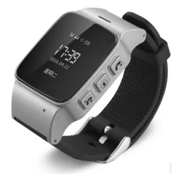 

D99/D99+ Elderly GPS Wifi Tracker SOS Sports Wristwatch Safety Anti-Lost Locator Watch for IOS Android Smart Watch Band 2019