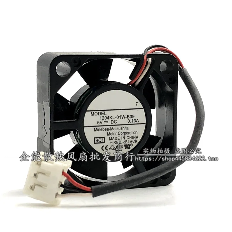Для NMB 3010 30 мм 3 см 1204KL-01W-B39 DC 5 В 0.13A 3 провода HDD вентилятор охлаждения