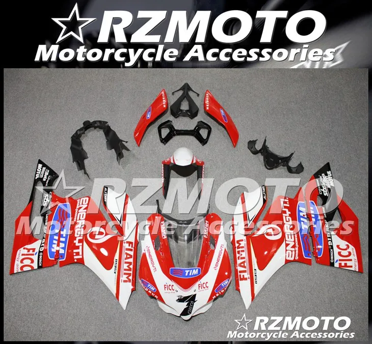 Мотоциклетный обтекатель abs подходит для DUCATI 899 1199 2012- корпусные детали прессформы Магазин № 0464 - Color: All sorts of color