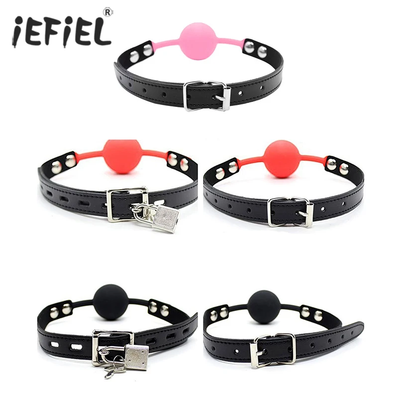 大人ゲームフェチ極端なバックルベルトシリコンの口ボールギャグ ボンデージオープン口ギャグ 大人の大人のおもちゃカップル Adult Games Aliexpress