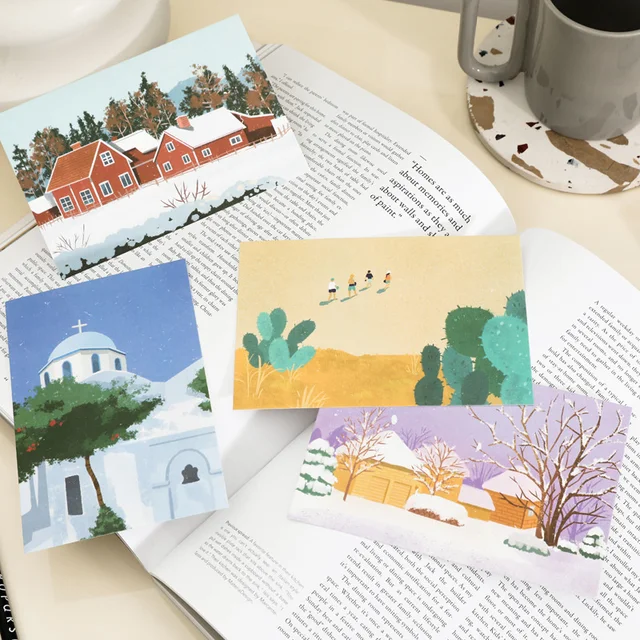 라운드 단어 여행 장식 카드 아트로 집을 꾸미며 여행의 추억을 되새기세요!