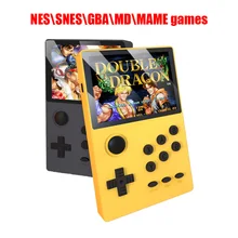 Mini Handheld zręcznościowa gra wideo konsola wsparcie GBA \ MD \ NES \ SNES \ MAME gry pobierz z kartą 4G TF 1000 gry Retro TV Out