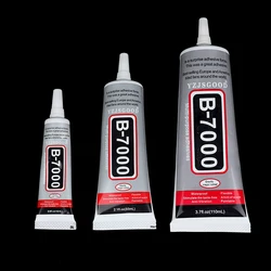 B7000 – colle Super adhésive 110 pour écran de téléphone portable, 15ml, 50ml, B 7000 ml, Point de réparation, diamant, bijoux à faire soi même 