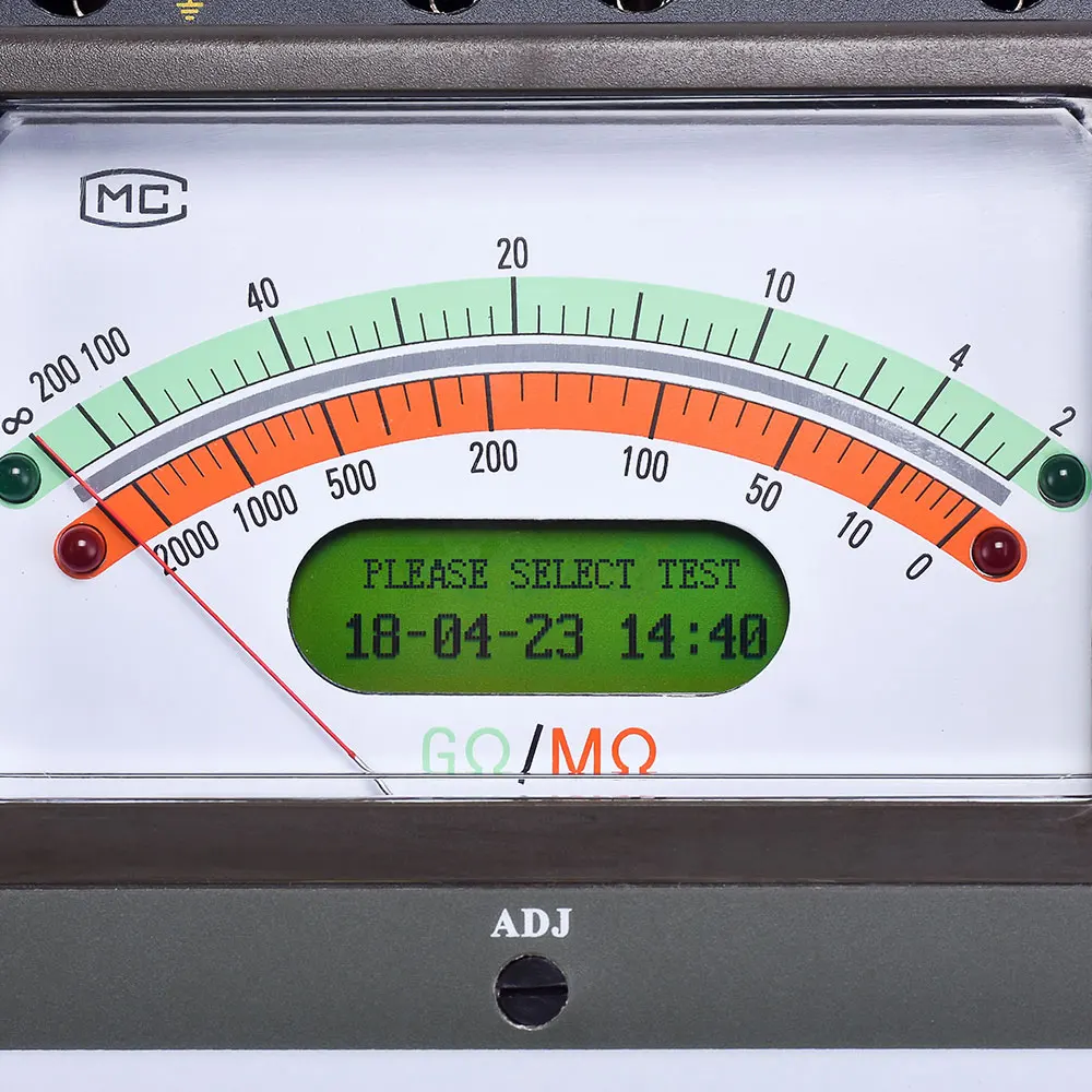 BC2010 Intelligent Double Display Digital Megohmmeter Ppointer Megohmmeter Insulation Meter