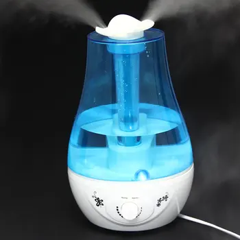 

New Ultrasonic Humidifier 3L Mini Aroma Humidifier Air Purifier with LED Lamp Humidifier for Portable Diffuser Mist Maker Fogger