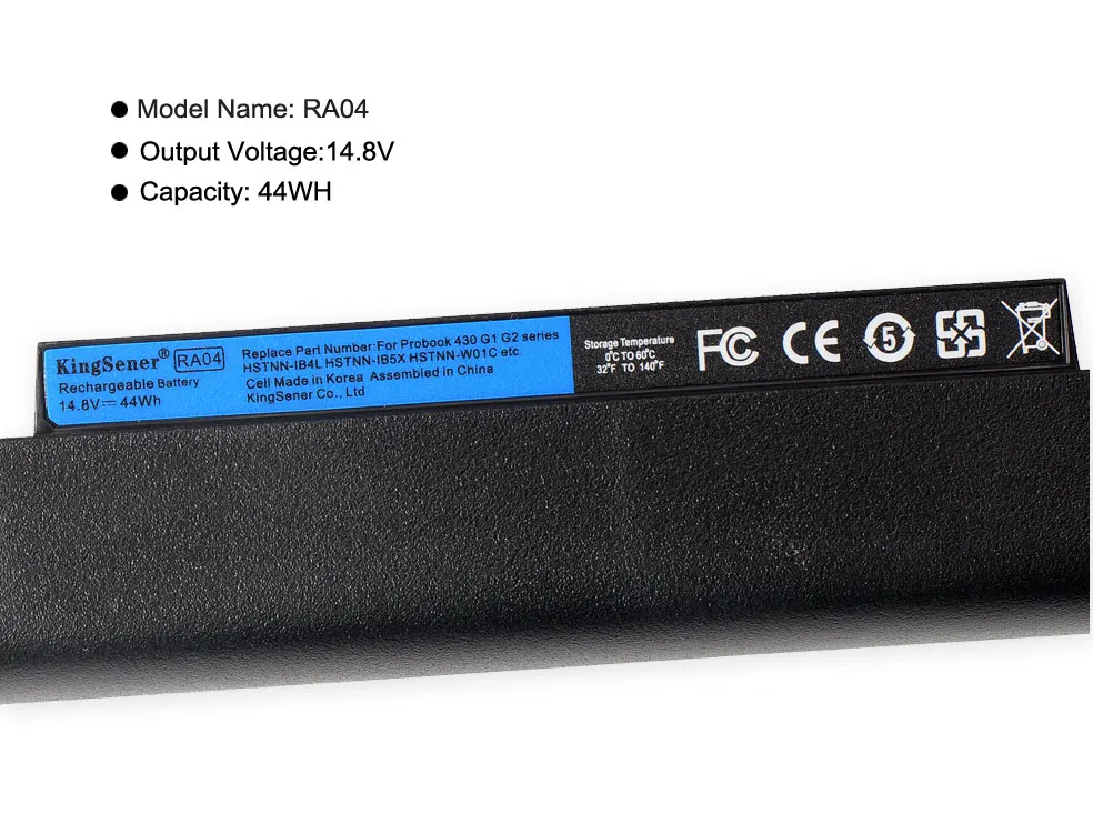 Аккумулятор Kingsener RA04 RA04XL для ноутбука Hp Probook 430 G1 G2|laptop battery|for hpbattery for hp laptop |