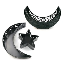Aliexpress - 2021 New Eid Mubarak Moon Star Serving Tray Dessert Food Storage Container Ramadan Decor