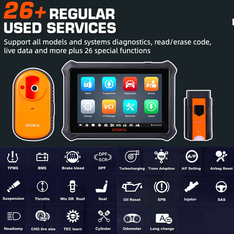 Power By Autel OTOFIX IM1 Diagnostic Tool Car Key Programmer Diagnostic Scanner Car Tools OBD2 Automotive IMMO Off Repair Tool