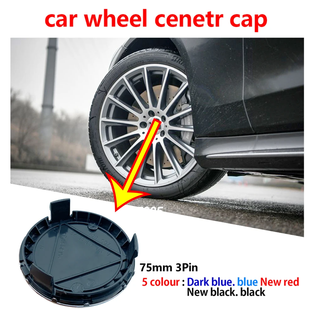 80pcs 75mm Car Wheel Center Hub Cap Badge Logo Cover For Mercedes W205 W204 W203 W212 W211 W213 W222 221 A C E B S Class | Автомобили и