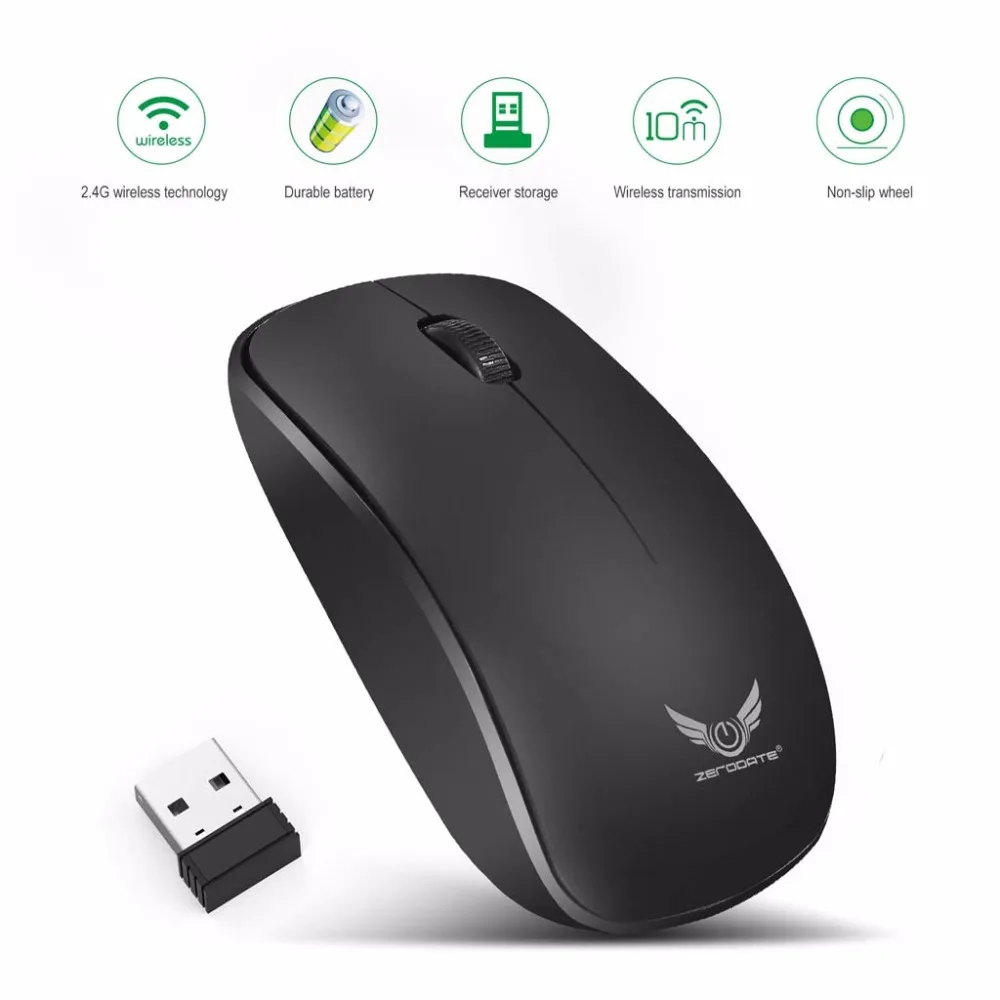 Лаконичный Дизайн, эргономичная оптическая 2,4G, 3 кнопки, 1600 dpi, игровая беспроводная мышь, мыши для lenovo, ПК, ноутбука, компьютера