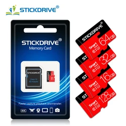 Carte mémoire Flash de haute qualité, Micro carte de classe 10 de 8 go 16 go 32 go 64 go 128 go 256 go 