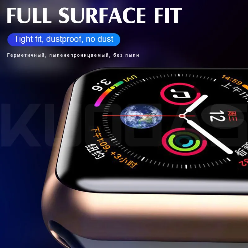 20D полностью Защитная Гидрогелевая пленка для Iwatch 1 2 3 4 чехол для Apple Watch 1 2 3 4 защитная пленка(не стекло