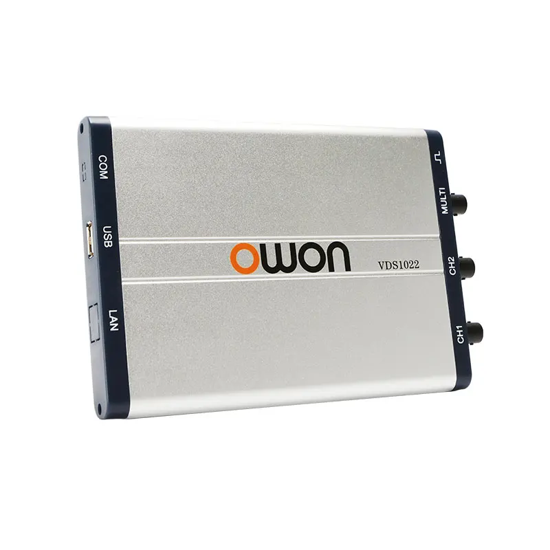 Owon VDS1022 VDS1022I Digital Meter 100Msa/S 25Mhz Bandwidth Handheld Portable PC USB10M record length digital oscilloscope