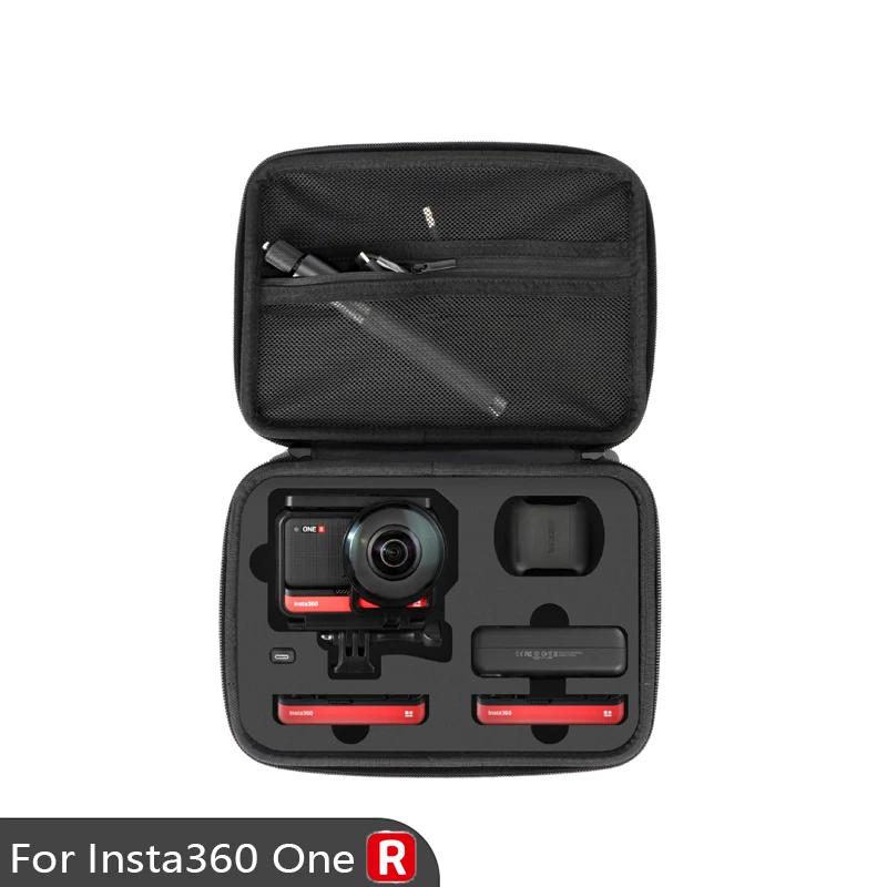 Insta360 ONE R Twin Edition Estuche de transporte, Insta 360 ONE R 360 mod/ 4k, bolsa de almacenamiento portátil, accesorios