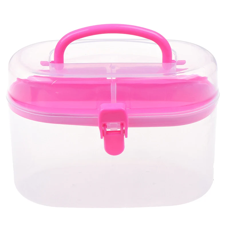 Plastic Storage Box For Box Sewing Kit Needle Tape Scissor Multifunction Threads Sewing Accessories Tools