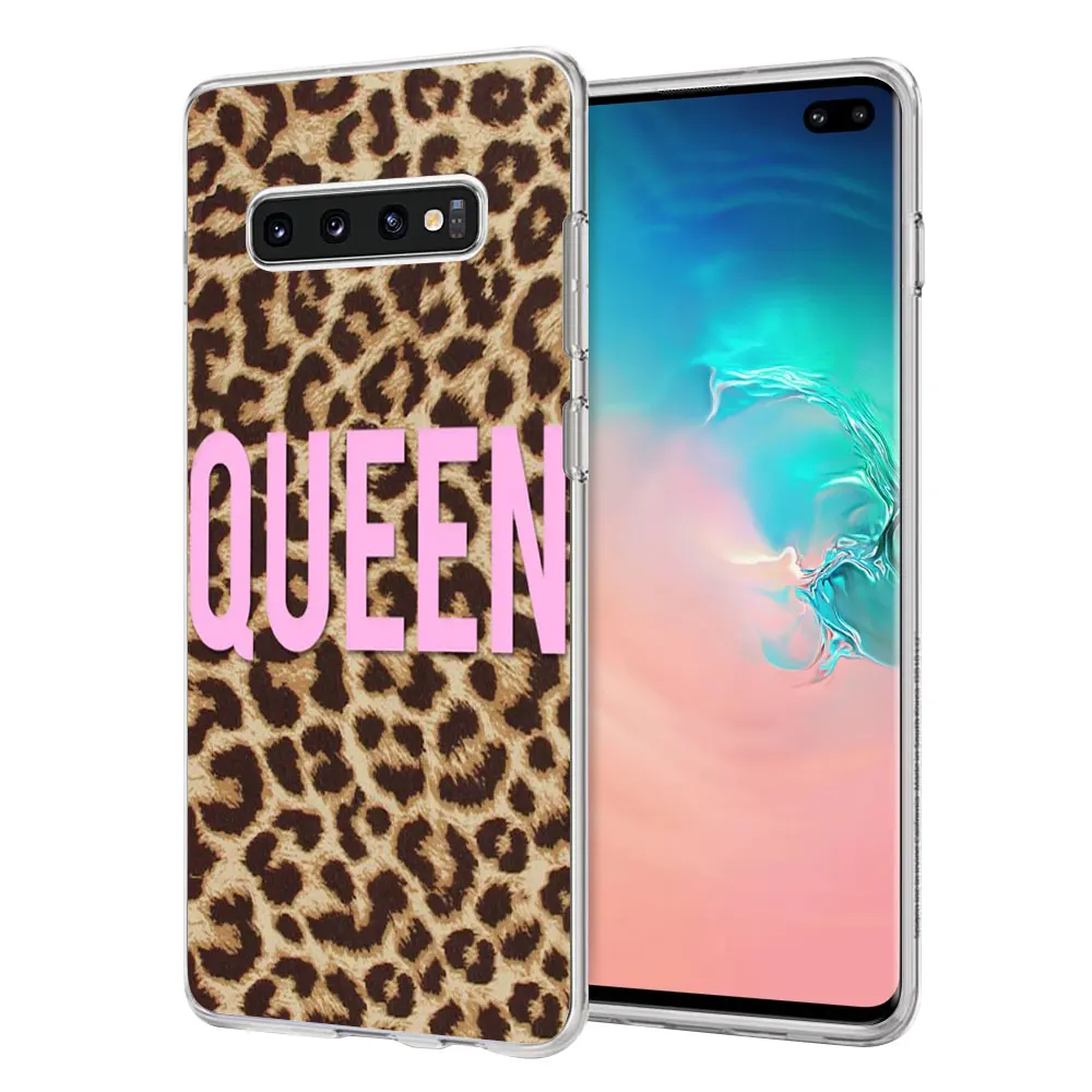 Рамочный чехол из силикона с леопардовым принтом для samsung A5 A6 A7 A8 A9 A320 A720 A710 A510 J3 J5 J7