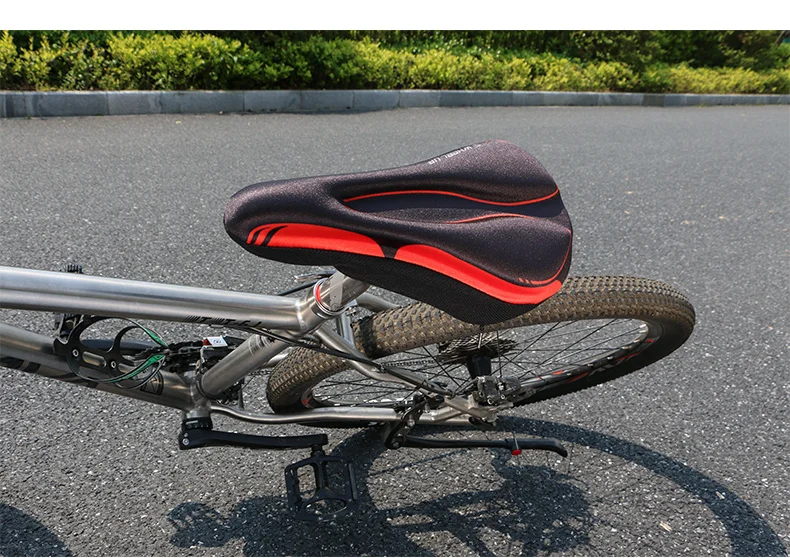 Колеса для велосипеда из силикона переднее седло Крышка MTB дорожный велосипед мягкие гелевые подушечки Чехлы для подушек седло