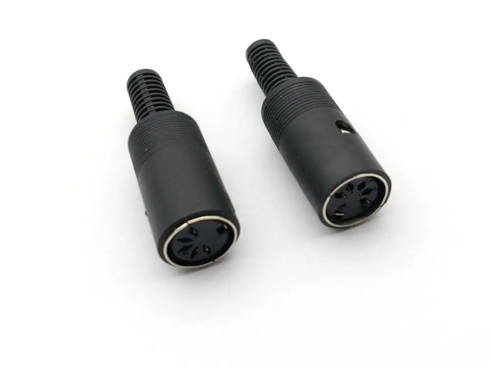 50 шт. 5 контактный разъем для кабеля DIN|socket connector|socket pinsocket cable |
