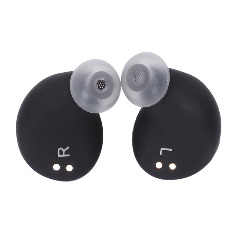 Black Новинка Twsbluetooth гарнитура беспроводная Bluetooth гарнитура стерео с микрофоном и чехол для переноски - Цвет: Black