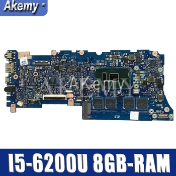 شراءAkemy UX305UA اللوحة الأم للكمبيوتر المحمول For Asus UX305UA UX305U U305U اللوحة الرئيسية 100% اختبار OK I5-6200U 8GB-RAM