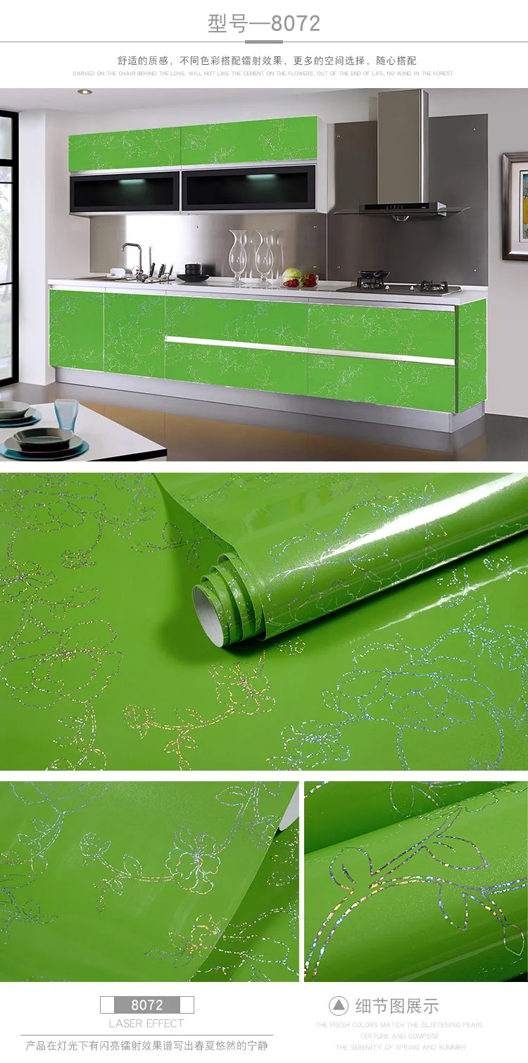 Перламутровый белый DIY декоративная пленка ПВХ самоклеющиеся обои мебель ремонт наклейки кухонный шкаф водонепроницаемый обои