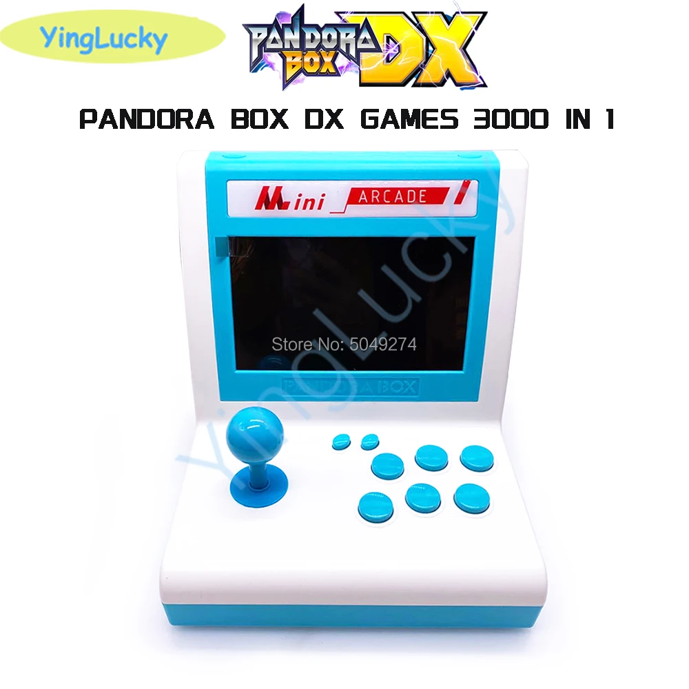 Новая мини-аркадная коробка Pandora Box DX 3000 в 1 bartop может сохранять ход игры