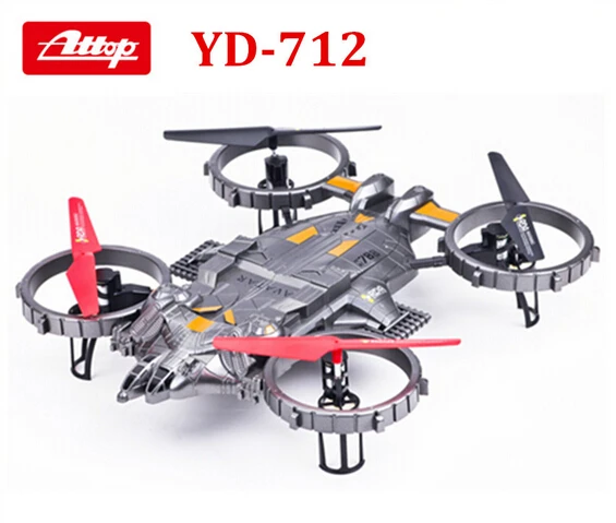 YD-712 2.4G 4-Channel 4-CH RC Helicopter ew Large Remote Control RC 6 Axis UFO Aircraft Built-in Gyro Avatar LED Light plane