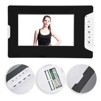 

video peephole 7 Inch Video Door Doorbell Intercom Kit Monitor Night Vision Rainproof Smart Doorbell Kit door bell camera