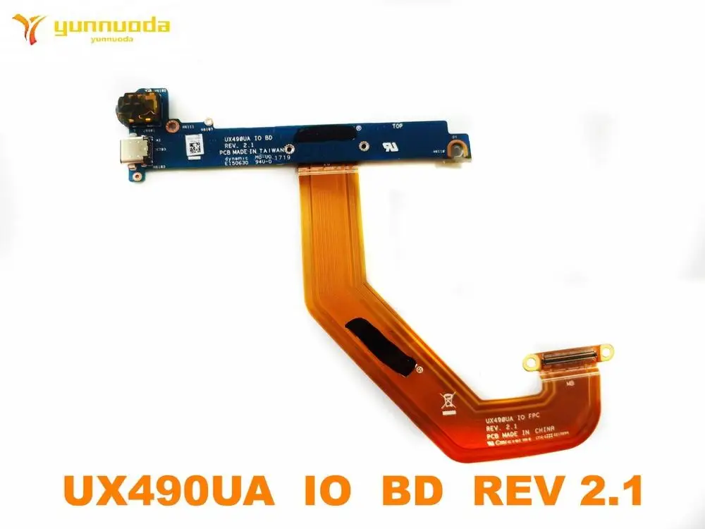 Original para Asus Ux490ua Placa de Áudio wi fi Placa Ux490ua io bd Rev 2.1 Testado Bom