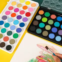 2021 New Solid Watercolor 36-color Gouache Paint Painting Hand-painted Graffiti Powder Paint Art Supplies for Artist Watercolor
