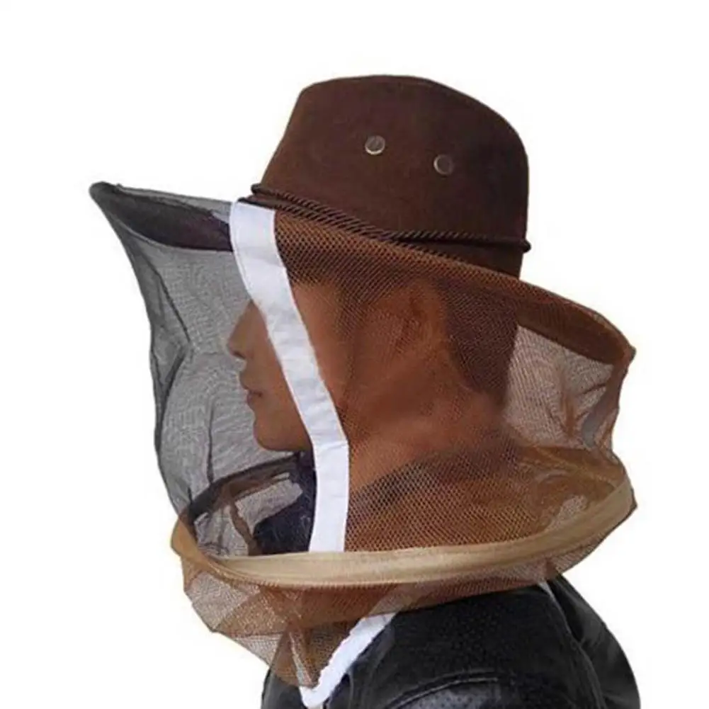 Beekeeping Cowboy Hat Beekeeping Protector Beekeeper Fly Insect Net Cowboy Comfortable Design Anti Bee Hat