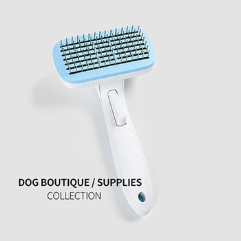 

Pet Combs Automatic Hair Removal Combs Dog Self-cleaning Combs Cat And Dog Knotting Needle Combs Pet Cleaning Supplies For Dogs
