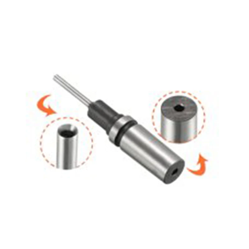 Free shipping 5pcslot hollow drill bit HSS D2.5 - D9mm paper punching machine bits with taper shank for sharpening machine (1)