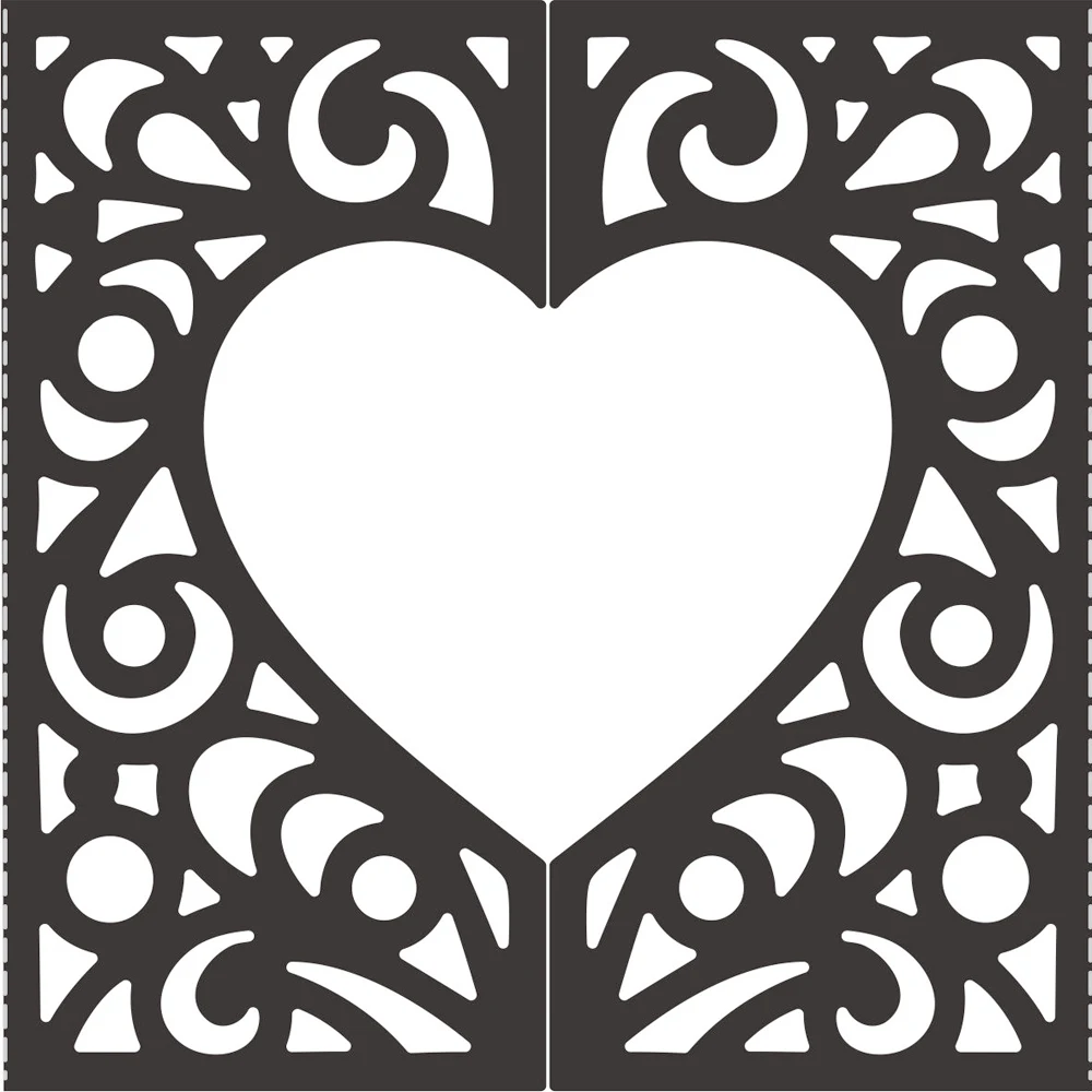  Wedding Invitation Dies Metal Cutting Dies New Scrapbooking Valentine's Day Decoration Craft Dies C - 4.00054E+12