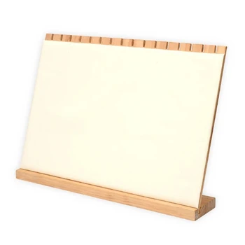 

16 Slots Necklace Jewelry Display Board Stand