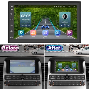 Image 2 - Hikity Android 2 Din Car Radio Car Multimedia Player Universal FM Auto Stereo GPS For Volkswagen Nissan Hyundai Kia toyota