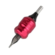 Высокое качество Татуировка ручка 32 мм Тыква Форма алюминиевый сплав регулируемый 4 мм захват татуировки Трубка для картриджей иглы