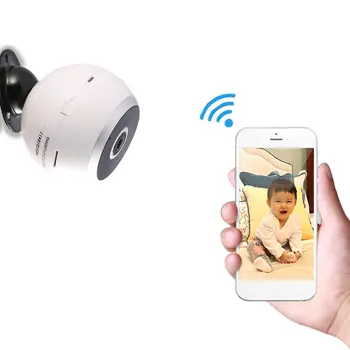 

HD 960P Panorama WIFI HD Night Vision Mini Wireless Security Camera Panoramic Video Recorder Monitoring Surveillance Camera