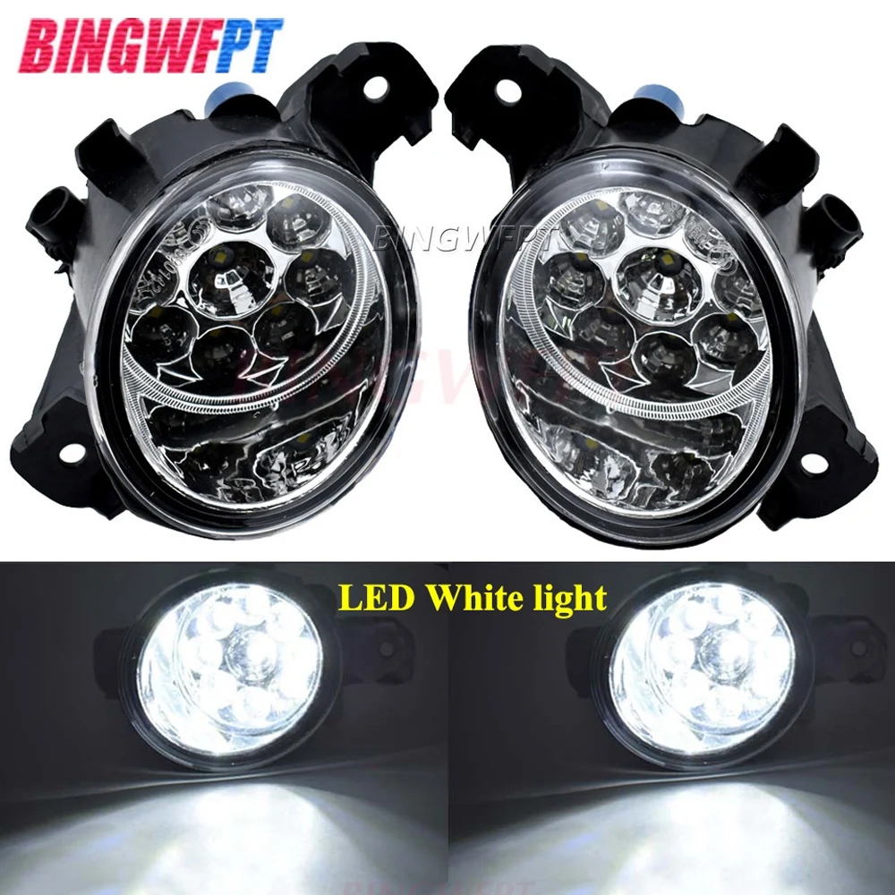 2 Pz Fendinebbia Lampada Di Guida Fendinebbia Faro Per Renault Clio 2 3 Symbol Master Laguna Grand 1998-2015 Led Fendinebbia Alogena