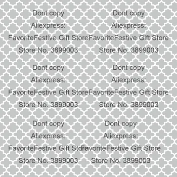 

Nordic grey White Cyan Moroccan Modern Geometric Quatrefoil Fabric Sewing Material DIY Children material Baby blanket fabric