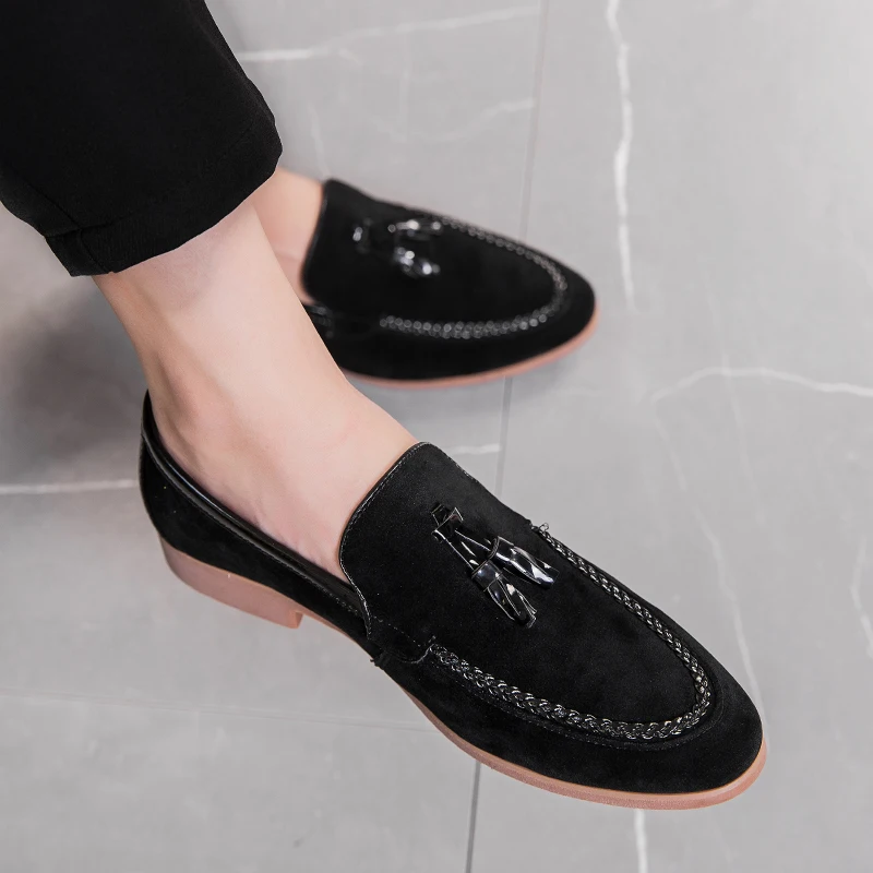

Shoes Men Flats Slip On Male Loafers Moccasins Homme Men Casual Shoes Fashion Dress Wedding party shoes Footwear big size 47 a4