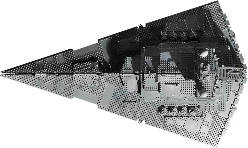 Новинка,, 75252, 4784 шт, серия "Звездные войны", имперский Звездный разрушитель, строительные блоки, кирпичи, детские игрушки, рождественские подарки