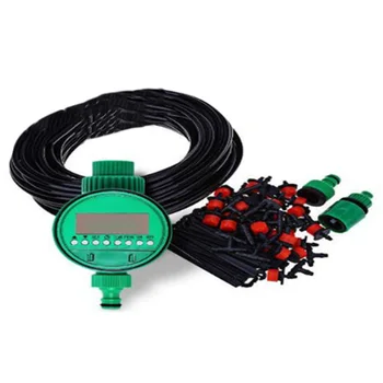 

25M Diy Automatic Micro-Drip Irrigation System Plant Watering Garden Hose Kits With Adjustable Dripper Garden Watering Kits