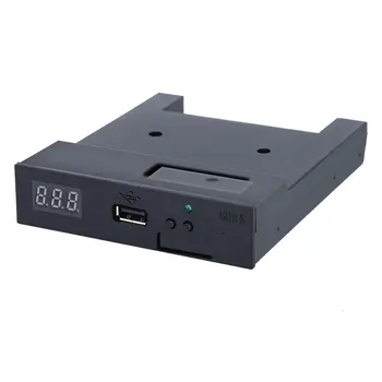 

SFR1M44-U100K 5V 3.5 1.44MB 1000 Floppy Disk Drive to USB emulator Simulation Simple plug For Musical Keyboad Black