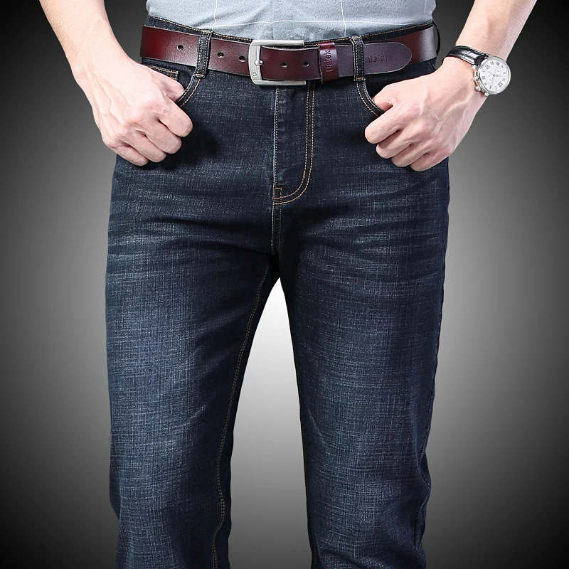 Casual Stretch Slim Jeans - Men's Fashion Up