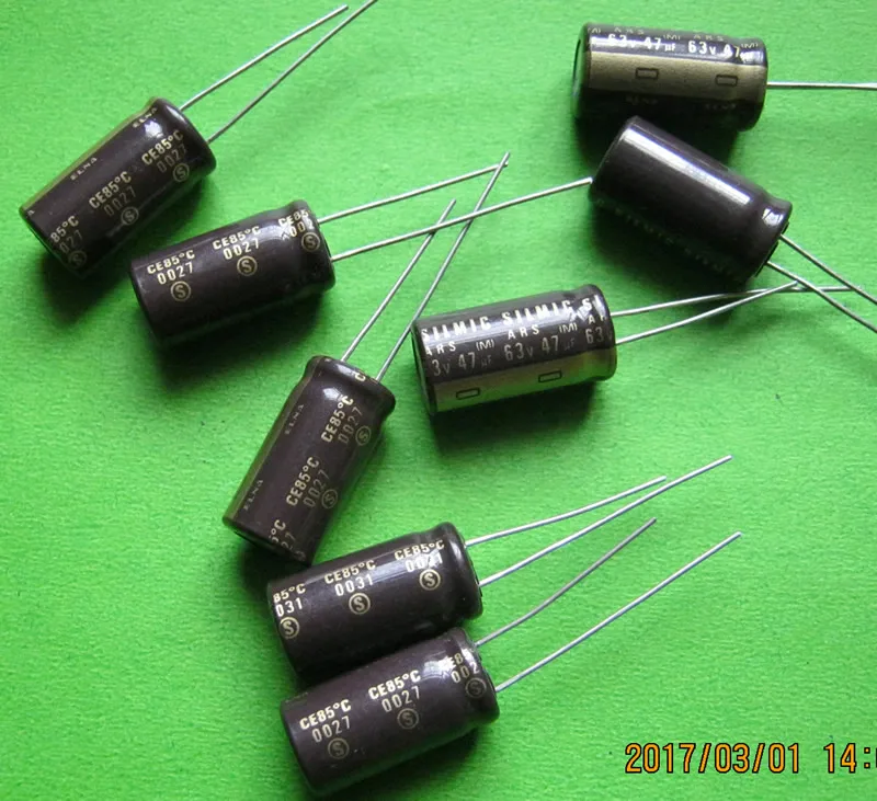 30 шт. ELNA Япония 47UF63v SILMIC серии Емкость